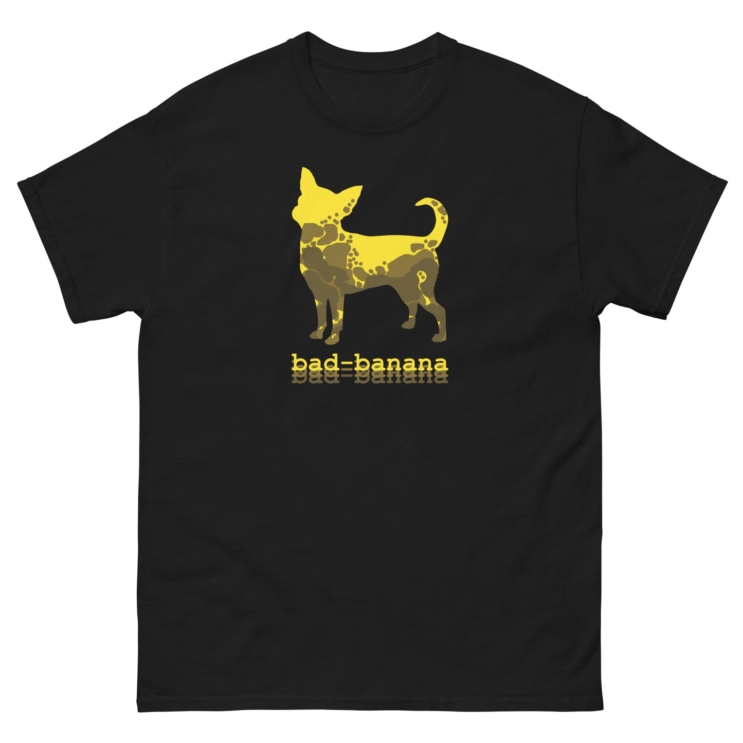 Men's classic tee chihuahua-banana