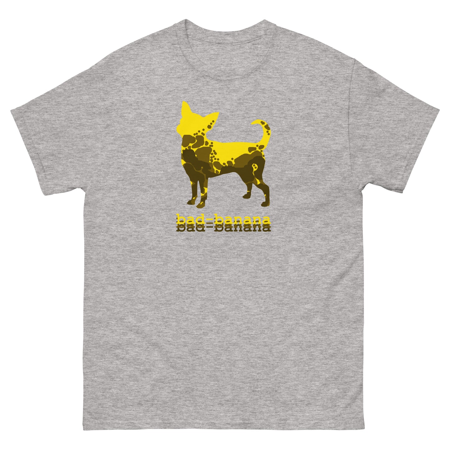 Men's classic tee chihuahua-banana